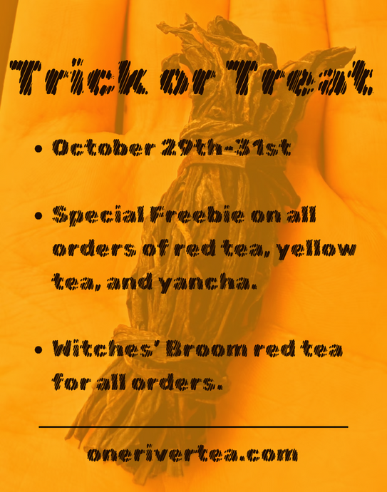 One River Tea Trick Or Treat Event