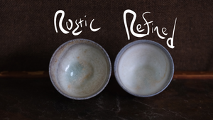 Rustic Jingdezhen Cup Set - B